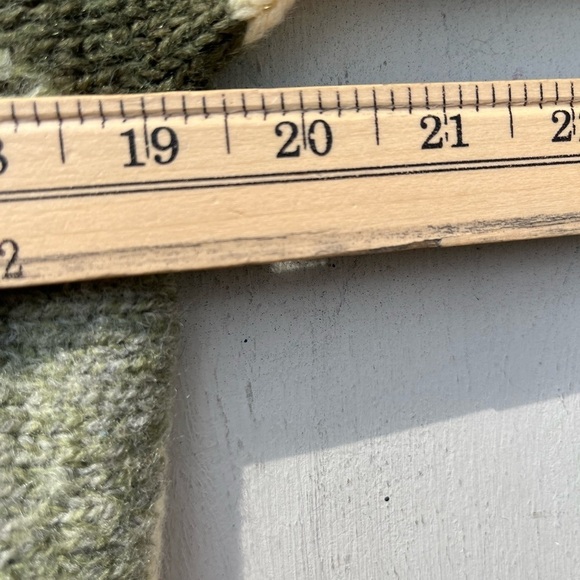 Women's Cardigan Multicolor Striped Button NO SIZE Cottagecore Preppy City Farm - Picture 9 of 11